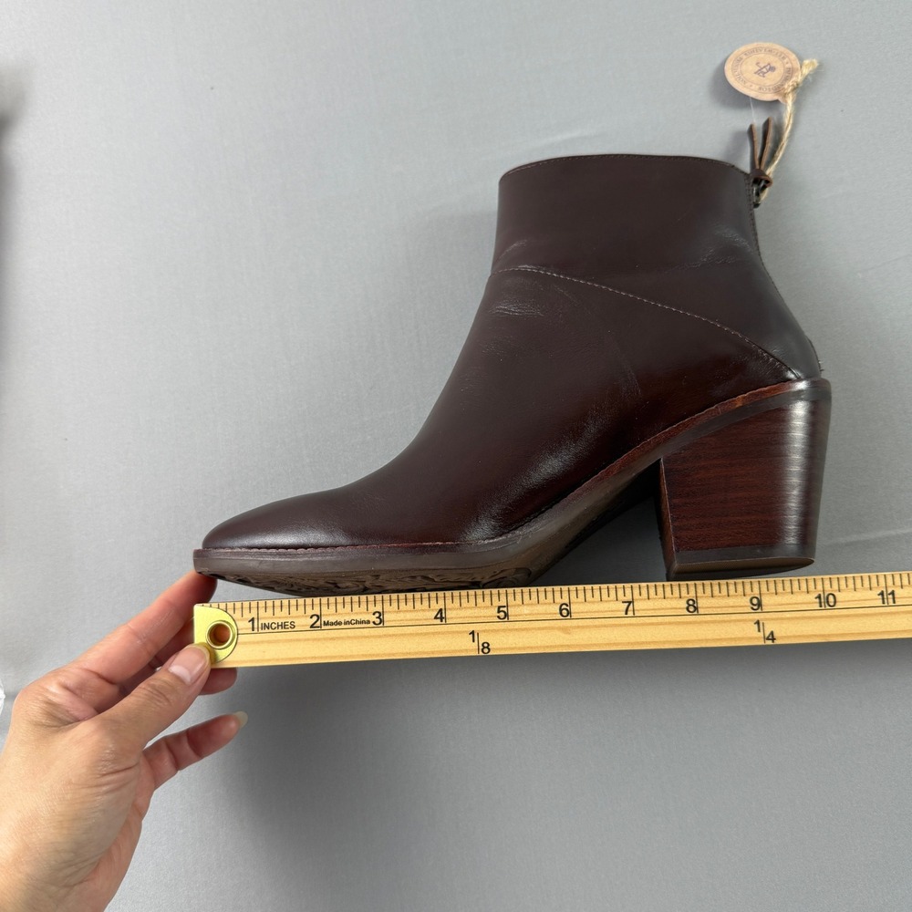 Sofft Aqua Marley Waterproof Leather Ankle Boots Womens 9M NWT Chocolate Brown - Picture 10 of 16